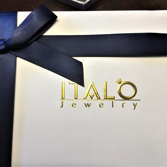 ITALO 925 SILVER Royal Classic Pave Ring 💍 7.25 - Picture 6 of 14